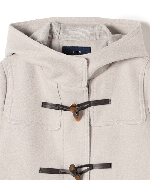 SHIPS（シップス） ダッフルコート SMALL ブルー レディース