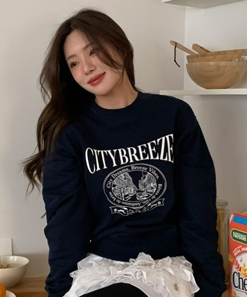 トレーナー スウェット CITY LOGO SWEAT SHIRT レディース