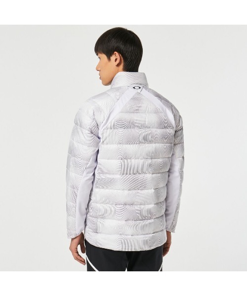 OAKLEY（オークリー） ダウンジャケット L ホワイト系その他 メンズ