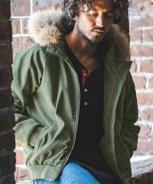 「felkod」 ブルゾン L カーキ メンズ_画像2