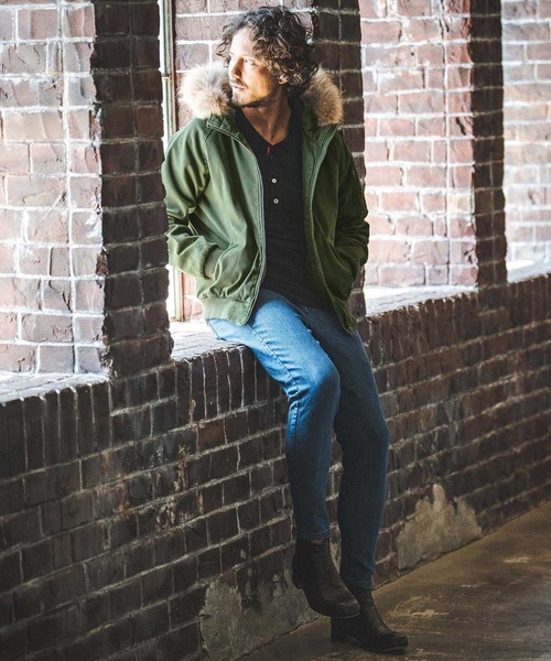 「felkod」 ブルゾン L カーキ メンズ_画像4