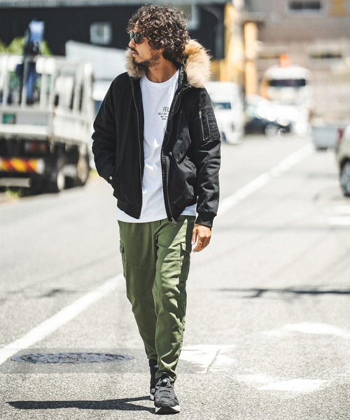 「felkod」 ブルゾン L カーキ メンズ_画像9