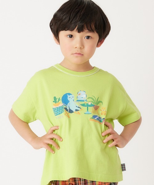 HAKKA KIDS（ハッカキッズ） tシャツ hakka kids×KOTOMI FUJIWARA 