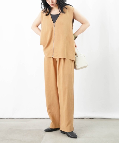 美品】ユルタオ ◡̈ ベスト リネン混 トップス