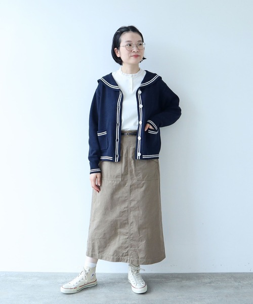 PAR ICI（パーリッシィ） カーディガン 「WEB限定カラー」セーラー