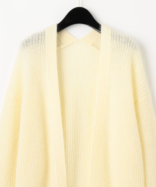 「GRACE CONTINENTAL」 ニットカーディガン 36 ベージュ レディース_画像5