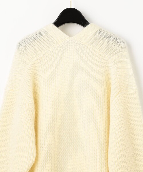 「GRACE CONTINENTAL」 ニットカーディガン 36 ベージュ レディース_画像9