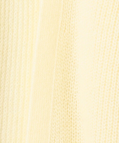 「GRACE CONTINENTAL」 ニットカーディガン 36 ベージュ レディース_画像10