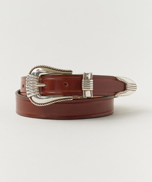TORY LEATHERトリーレザー/LEATHER BELT 新品未使用 TANGRAM ベルト TORY LEATHER/トリーレザー 3-PIECE SILVER