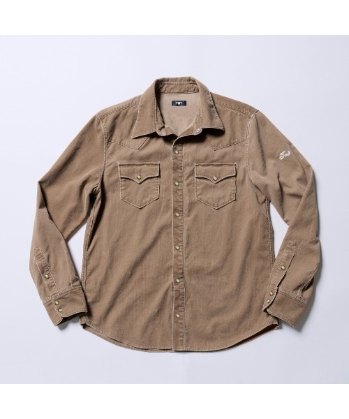 TMT tシャツ コーデュロイウエスタンシャツ メンズ : ZOZOTOWN Yahoo