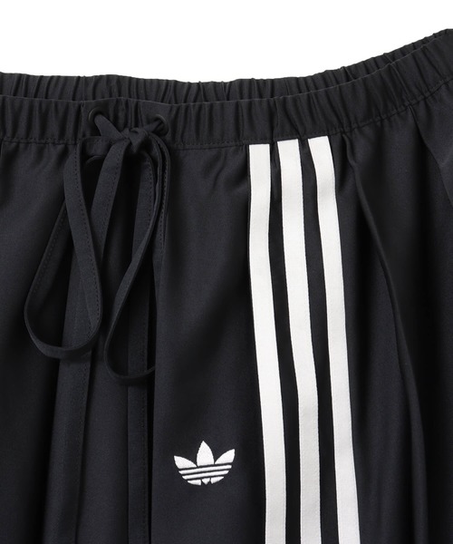 新品 アディダス セットアップ 半袖 モックネック フレアスカート 黒 サイズ adidas アディダス オリジナルス スカート レディース ラップ