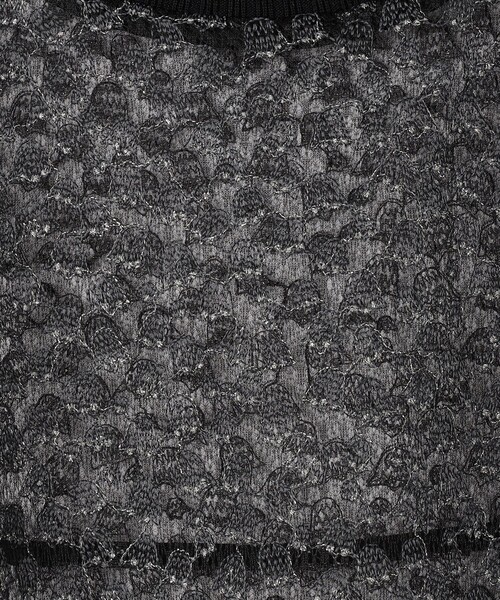 Ballsey（ボールジィ） ブラウス シャツ チュールエンブロイダリー