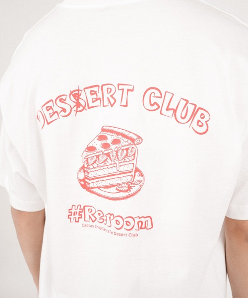 Re:room（リルーム） tシャツ デゼルトクラブプリントTシャツ メンズ