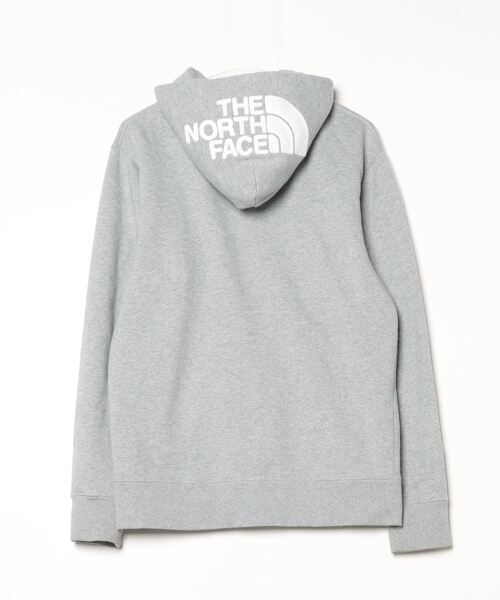THE NORTH FACE グレー フルジップパーカー M THE NORTH FACE 「THE FACE」 刺繍ジップアップパーカー M