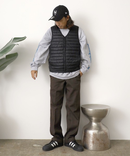 ROOP TOKYO ダウンベスト ベスト ライトダウンVネックインナーベスト