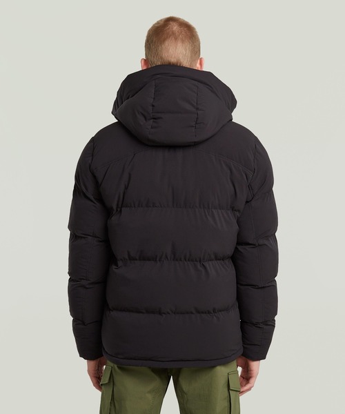G-STAR RAW ダウンジャケット ダウン G-WHISTLER PADDED HOODED JACKET