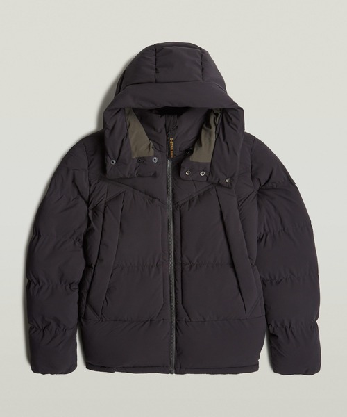 G-STAR RAW ダウンジャケット ダウン G-WHISTLER PADDED HOODED JACKET