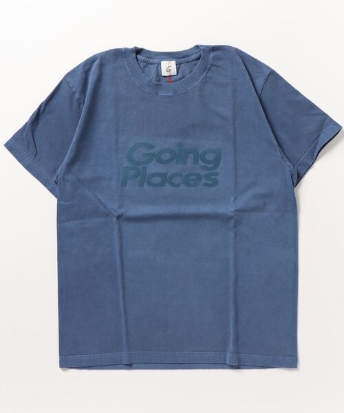 ロク roku 6 半袖Tシャツ 青 6(ROKU) 「6」 半袖Tシャツ M ロイヤルブルー レディース