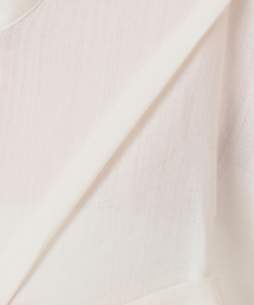 24ss 美品 FRAMeWORK キャップスリーブドロストシャツ 白ブラウス FRAMeWORK｜≪追加≫キャップスリーブドロストシャツ | Rakuten