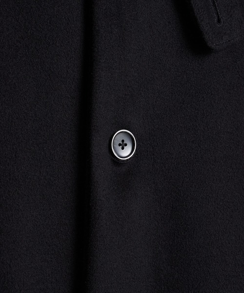 「ADRER」 ステンカラーコート SMALL ブラウン メンズ_画像9