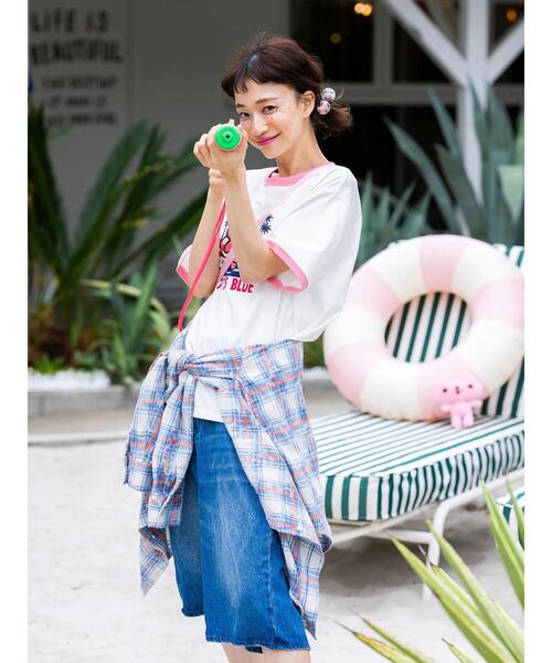 BETTY'S BLUE 落書きエイミーTシャツ べティーズブルー エイミーちゃん ロング半袖Tシャツ - メルカリ
