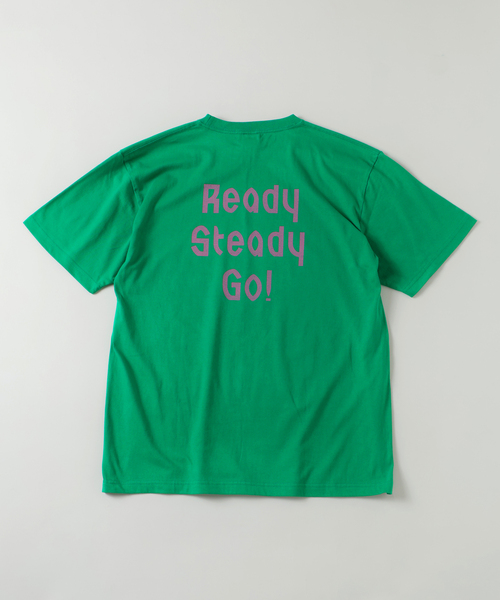 stussy ステューシー Ready Steady Go Tee レディ ステディ ゴー Tシャツ プリントTシャツ ブラック サイズ XL メンズ Tシャツ 半袖カットソー 中古・古着