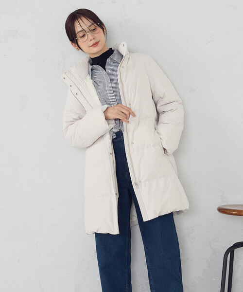 comme une femmeレディースダウンジャケット・ダウンコート　M COMME CA ISM ダウンコート ダウンジャケット 2WAYロングダウン