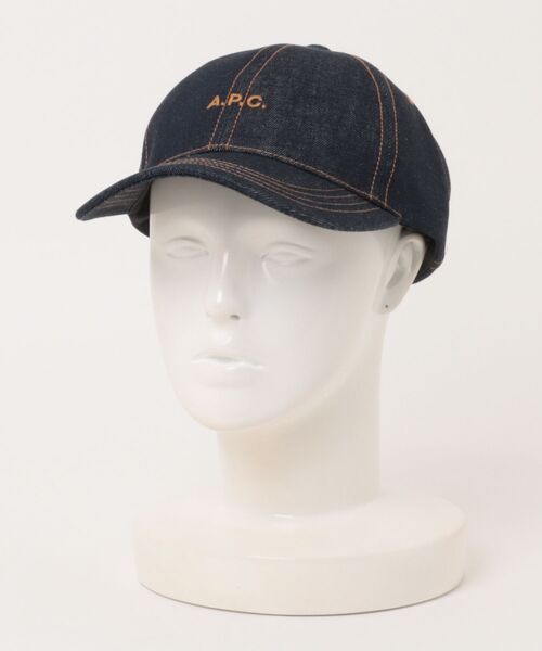[A.P.C.]★CASQUETTE THAIS タイス デニム ボールキャップ アーペーセー - タイス ベースボール キャップ | HBX - ハイプ