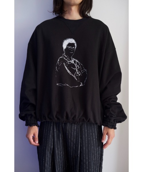 SHINYAKOZUKA シンヤコヅカ スウェット ブラック S オーバーサイズ SHINYAKOZUKA（シンヤコヅカ） トレーナー スウェット ORDINARY HOME