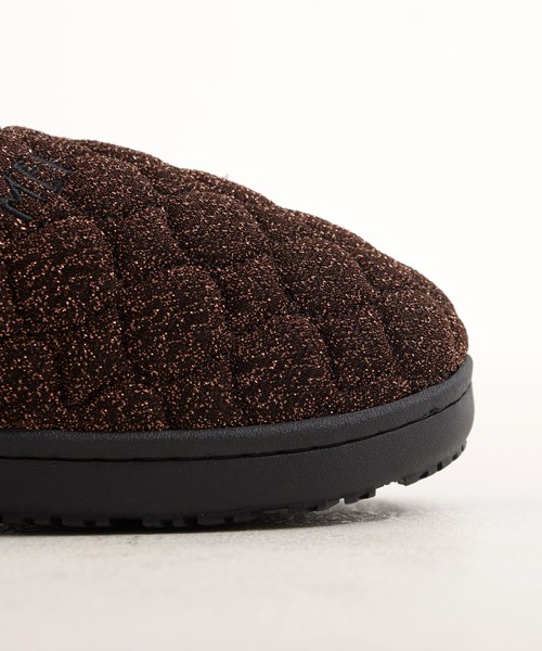 MEI（メイ） スリッポン メイ」GLITTER QUILTING MOC SHOES ラメ