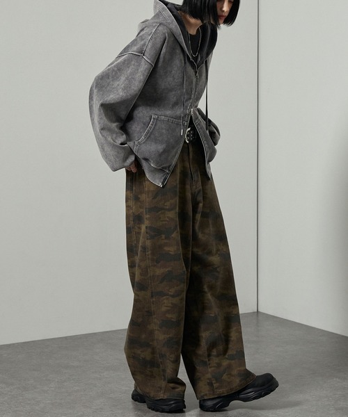 カーゴパンツ 「Alfred Alex」ヴィンテージライクルーズシルエット