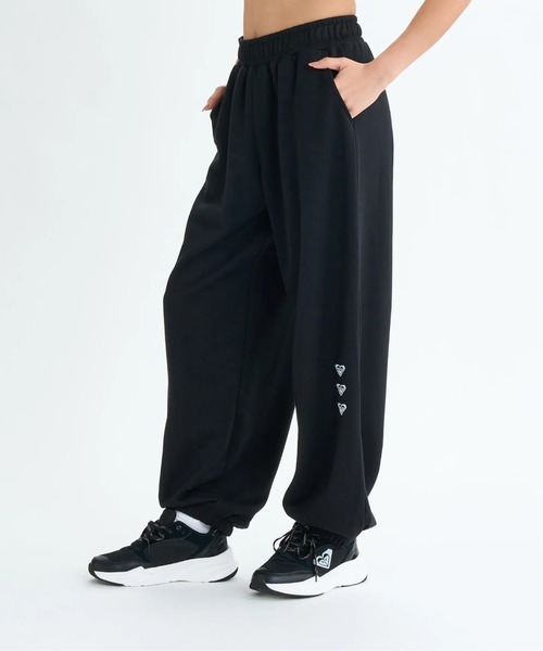 ROXY プルオーバー•ボアプルオーバー•UVカットパンツ3点セット ROXY（ロキシー） ワイドパンツ パンツ TRIPLE HEARTS PANTS/ロキシー