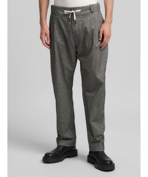 REPLAY（リプレイ） パンツ ヘリンボーンドローストリングテーパード