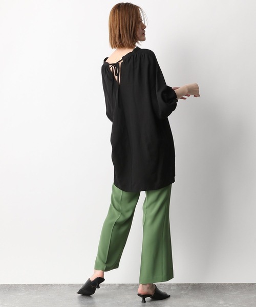 「A part by」 7分袖ブラウス FREE ブラック レディース_画像5