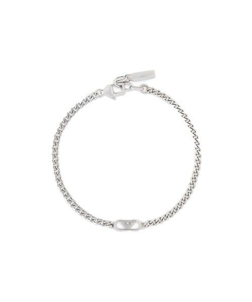 エンポリオアルマーニ　ブレスレット　シルバー　　チェーン　イーグルロゴ　アクセ EMPORIO ARMANI ブレスレット 「エンポリオ アルマーニ