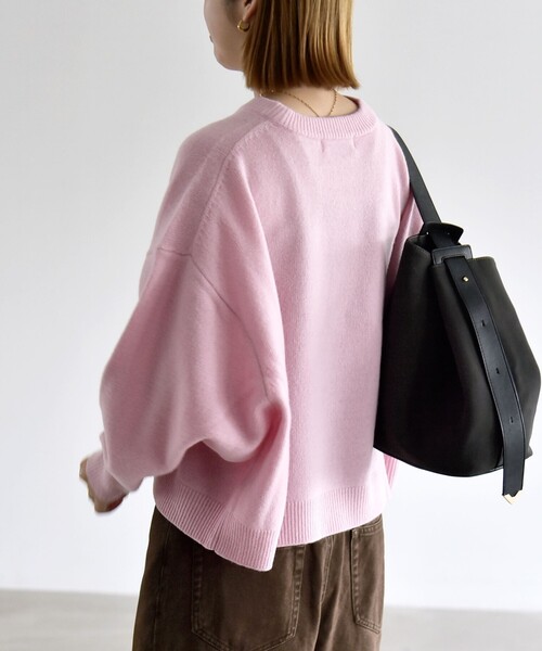 quaranciel ニット セーター quaranciel:「手洗い可能」AQUA カシミヤ