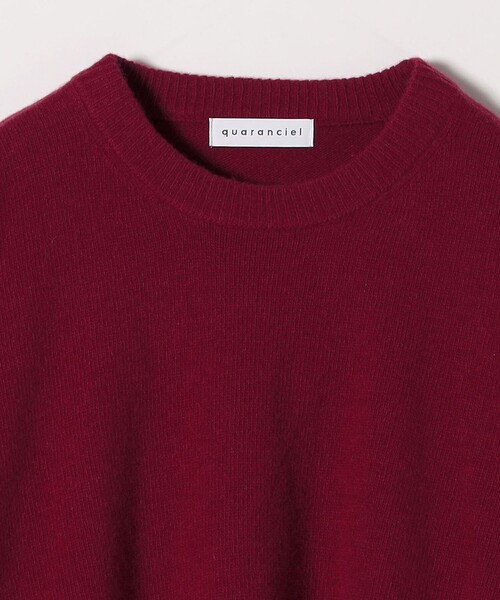 quaranciel ニット セーター quaranciel:「手洗い可能」AQUA カシミヤ