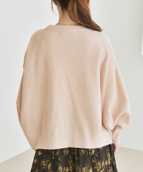 ヤマダヤ   Vin  ★ オフホワイト★カシミヤ  ミックス ニット この冬も注目！Vinオリジナルの国産ニット。 - ｜YAMADAYA STORE