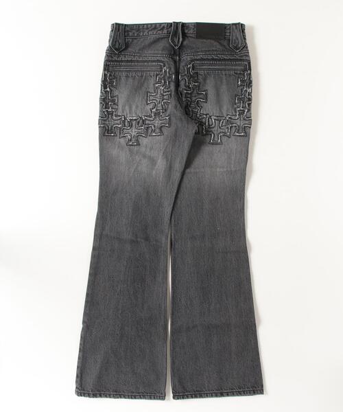 ジーンズ Yasuyuki Ishii/ヤスユキイシイ/Cross Patch Lace Pants メンズの画像