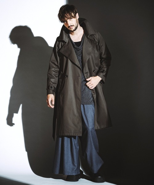 新品・未使用　NO ID.　ノーアイディ　 ベンタイルトレンチコート ベンタイルBIGトレンチコート – NO ID.