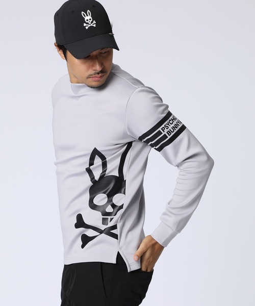 Psycho Bunny（サイコバニー） tシャツ 「WEB限定」マークラインサイド