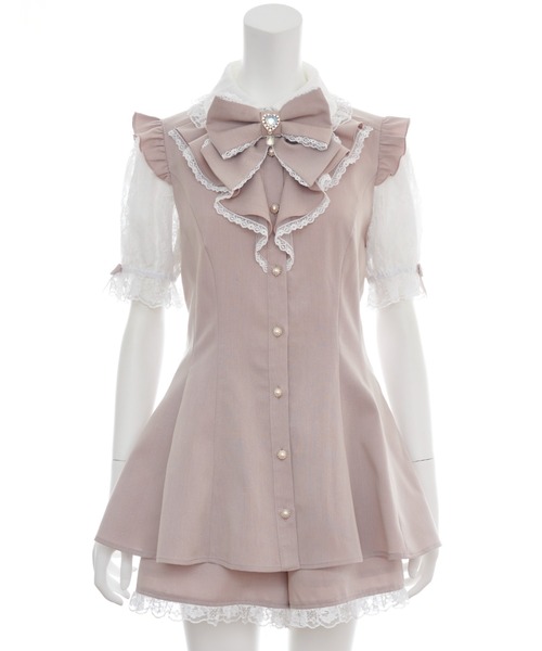 「Secret Honey」 セットアップ MEDIUM ブラック レディース_画像3