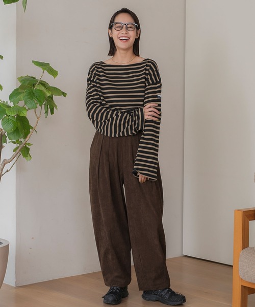 THE CRAFT CREW PRODUCTS パンツ コーデュロイ 2タック ストレッチ