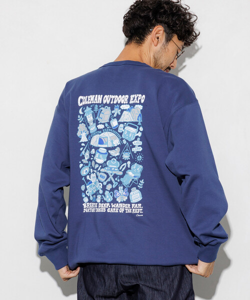 k*a様 KTZ pople トレーナー Coleman（コールマン） トレーナー スウェット メンズ レディース