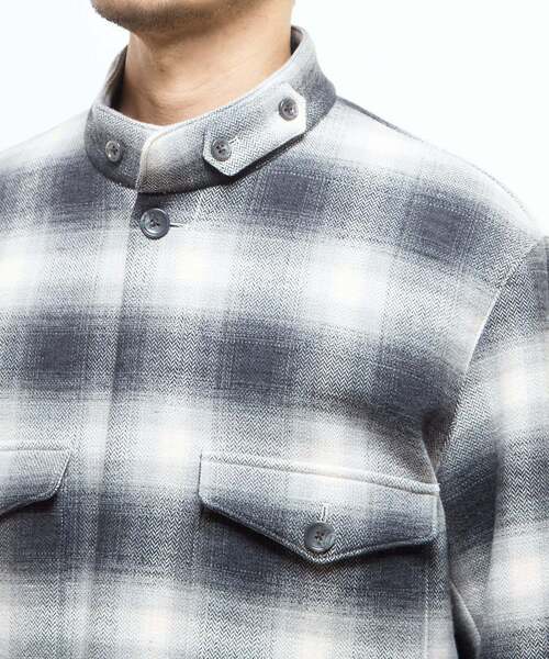 MEN'S MELROSE ブルゾン アウター ウレタンボンディングクルーザー