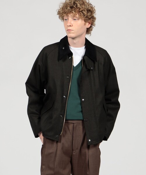 新品 TOMORROWLAND 別注 Barbour Spey ウール ブルゾン 別注】Barbour Spey ウール ブルゾン（ブルゾン）｜TOMORROWLAND