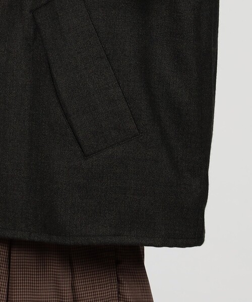 ブルゾン アウター 「別注」Barbour TRASPORT ウールブルゾン DORMEIUL メンズの画像