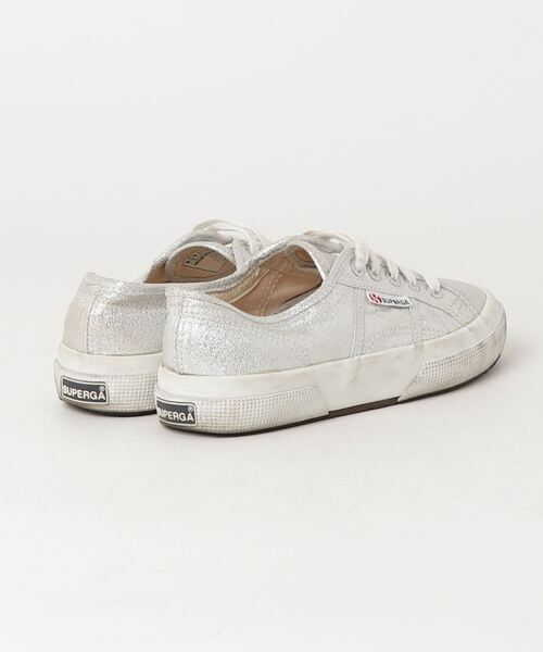 「SUPERGA」 ローカットスニーカー 36 シルバー レディース_画像2