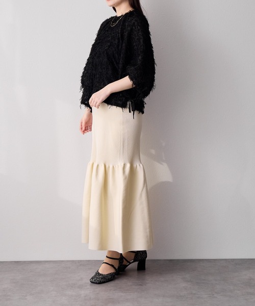 「HIMIKO」 ヒールサンダル 23.5cm ブラック レディース_画像3