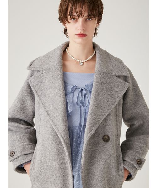 FURFUR（ファーファー） コート チェスターコート シャギーロング